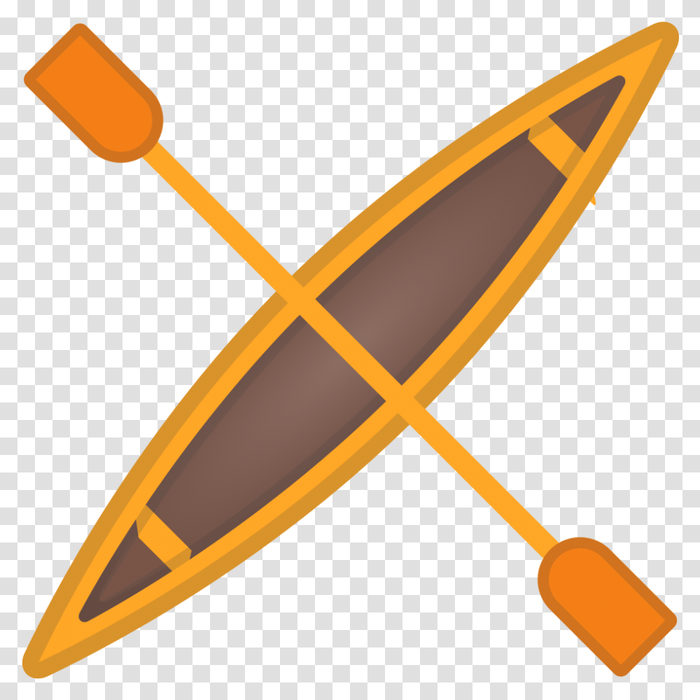 Canoe Icon Icon, Oars, Rowboat, Vehicle, Transportation Transparent Png