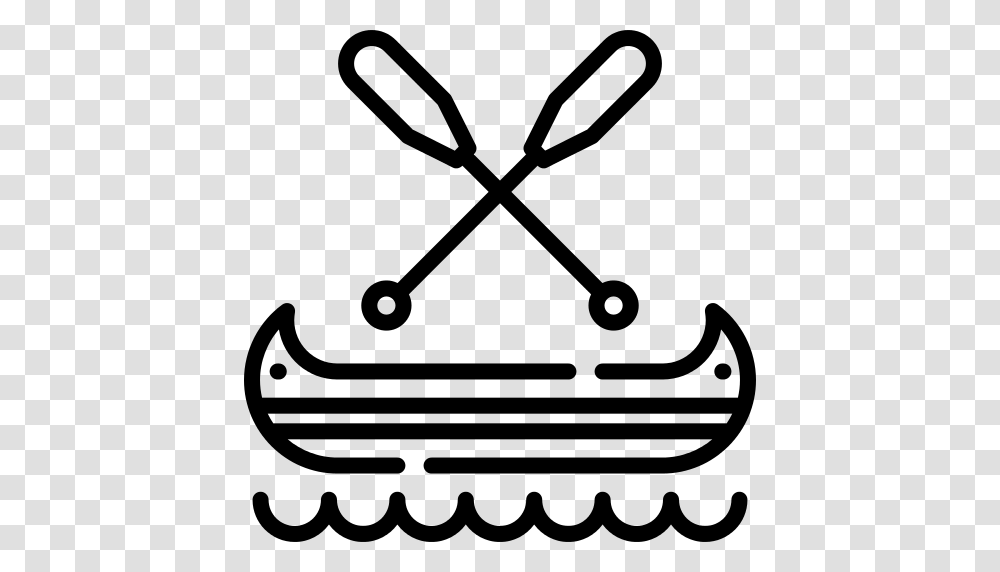 Canoe Kayak Icon, Gray, World Of Warcraft Transparent Png