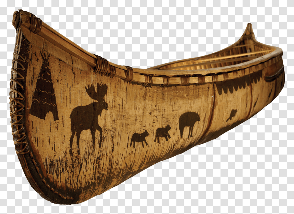 Canoe Kayak Made Of Skin, Rowboat, Vehicle, Transportation Transparent Png