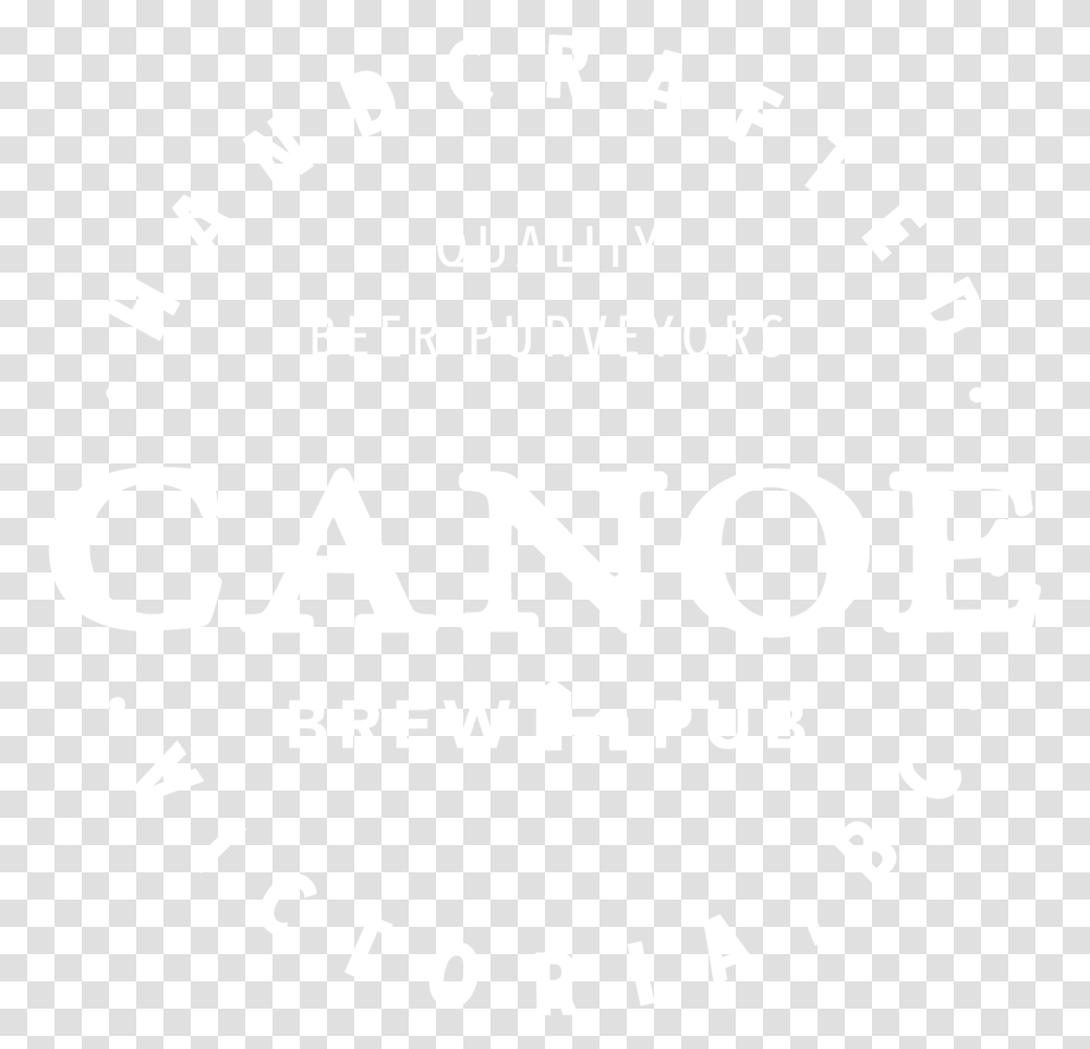 Canoe Logo Circle White Johns Hopkins White Logo, Label, Flyer, Poster Transparent Png