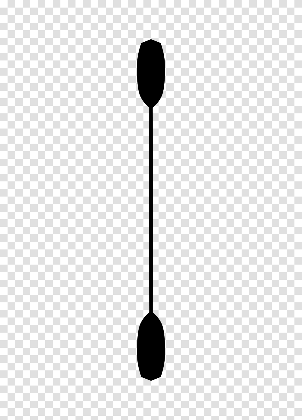 Canoe Paddle Clipart Black And White, Gray, World Of Warcraft Transparent Png