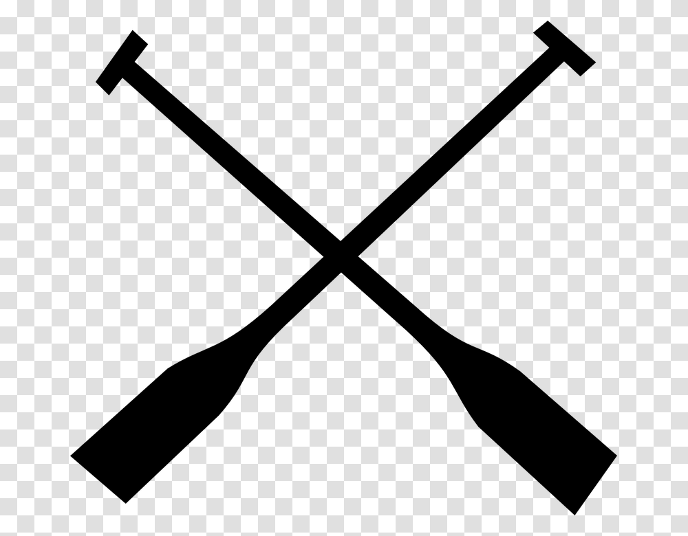 Canoe Paddle Clipart Black And White, Gray, World Of Warcraft Transparent Png