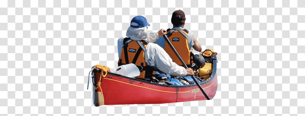 Canoe, Person, Oars, Boat, Vehicle Transparent Png