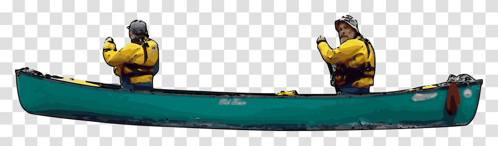 Canoeists And Canoe Icons, Rowboat, Vehicle, Transportation, Person Transparent Png