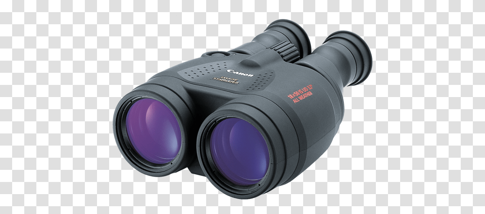 Canon 18x50 Is Image Stabilized Binocular, Binoculars, Camera, Electronics Transparent Png