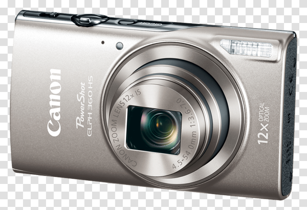 Canon 360 Hs, Camera, Electronics, Digital Camera Transparent Png