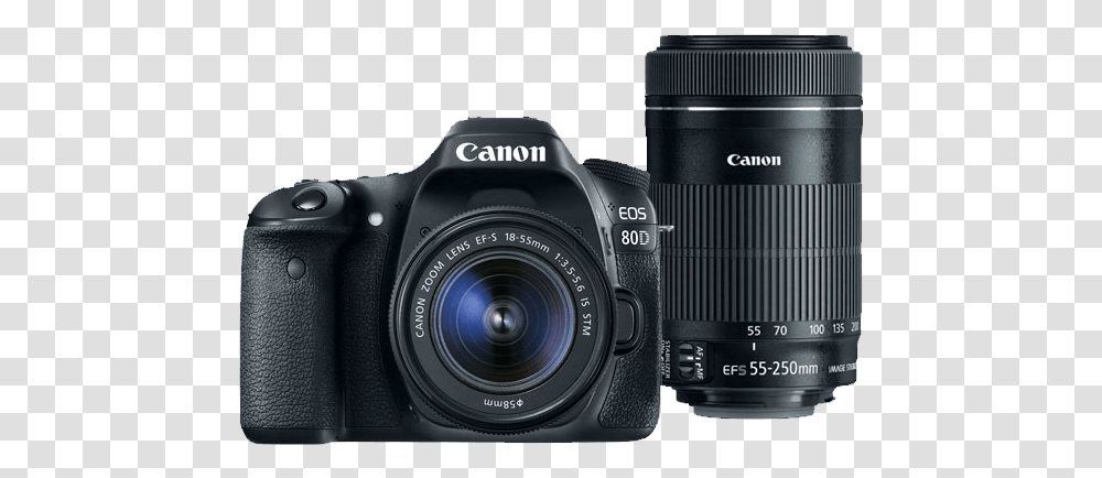 Canon 80d 18 55mm Lens, Camera, Electronics, Camera Lens, Digital Camera Transparent Png