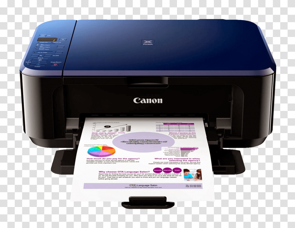 Canon Color Photo Printer Image, Electronics, Machine, Person, Human Transparent Png