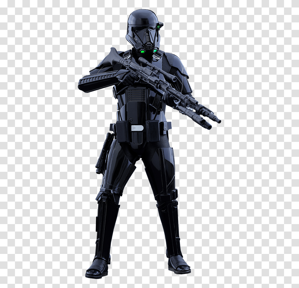 Canon Death Trooper Hot Toys, Helmet, Apparel, Gun Transparent Png