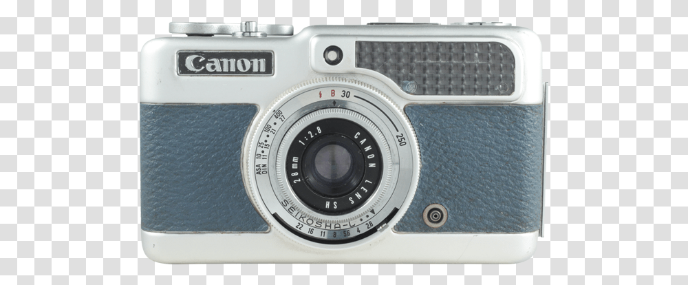 Canon Demi Blue Old Canon Camera, Electronics, Digital Camera Transparent Png