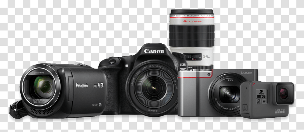 Canon Dslr Camera, Electronics, Digital Camera, Camera Lens, Video Camera Transparent Png