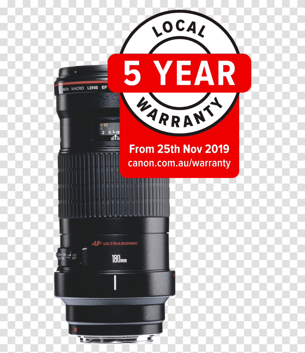 Canon Ef 180mm F3 Camera Lens, Electronics, Gas Pump, Machine, Monitor Transparent Png