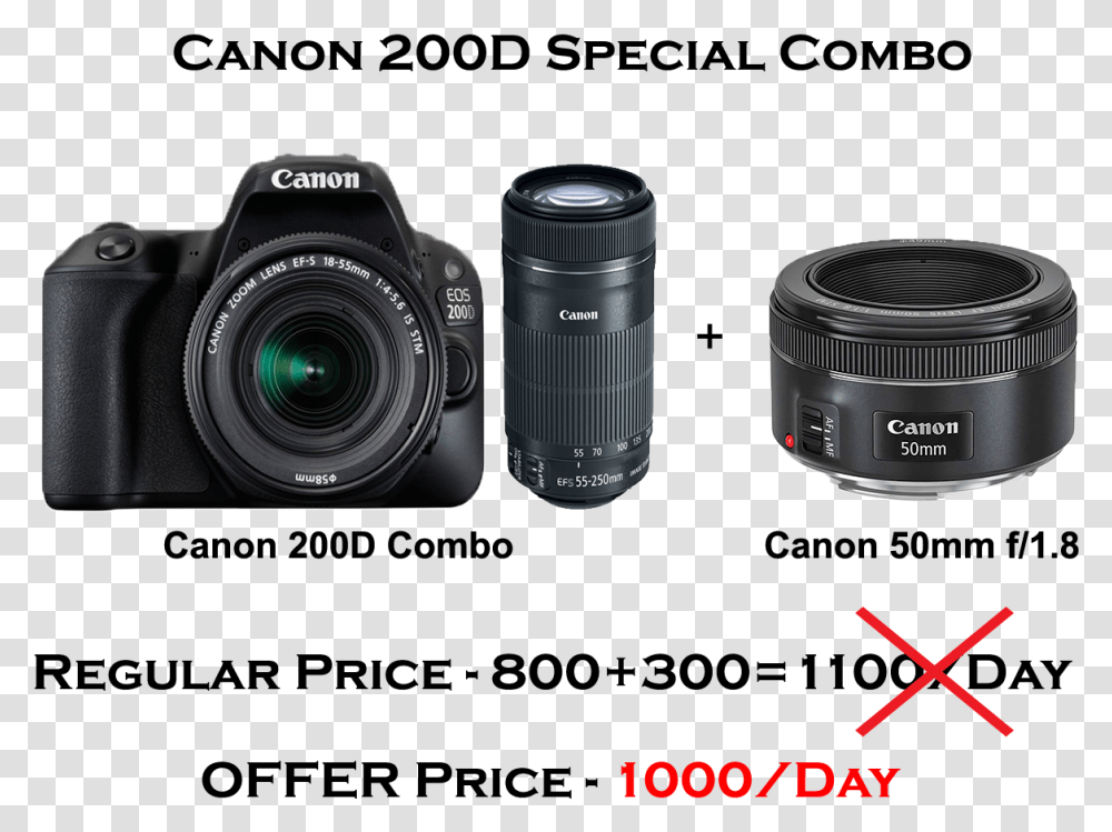 Canon Eos 200d Vs, Camera, Electronics, Camera Lens, Video Camera Transparent Png