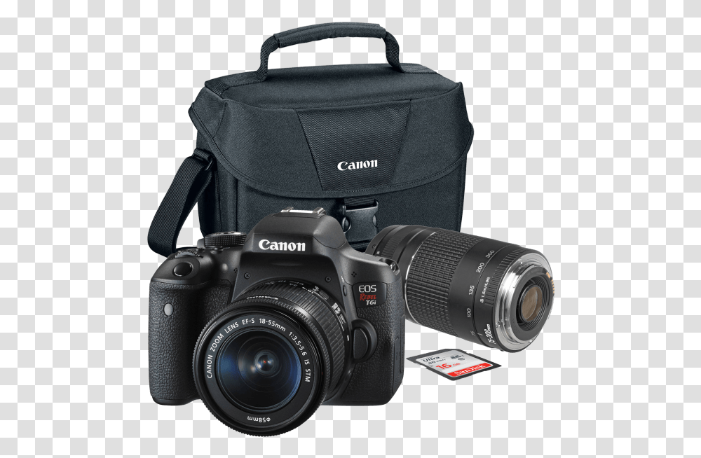 Canon Eos 750d Price In Bangladesh, Camera, Electronics, Digital Camera Transparent Png