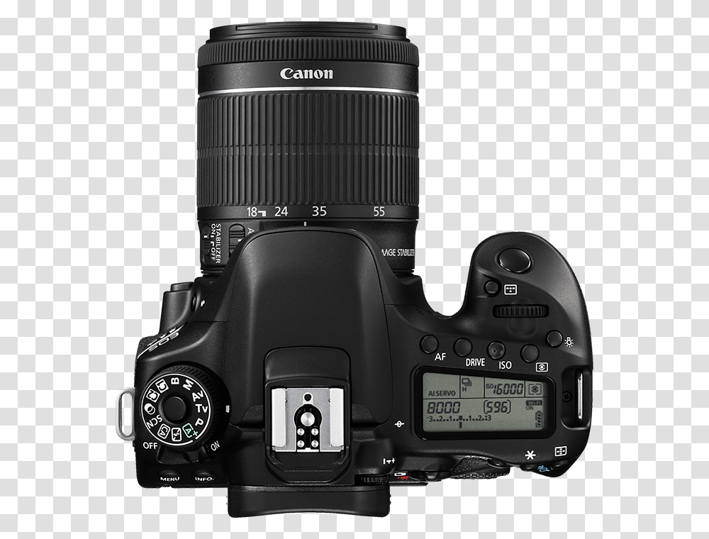Canon Eos 80d 18, Camera, Electronics, Digital Camera, Video Camera Transparent Png