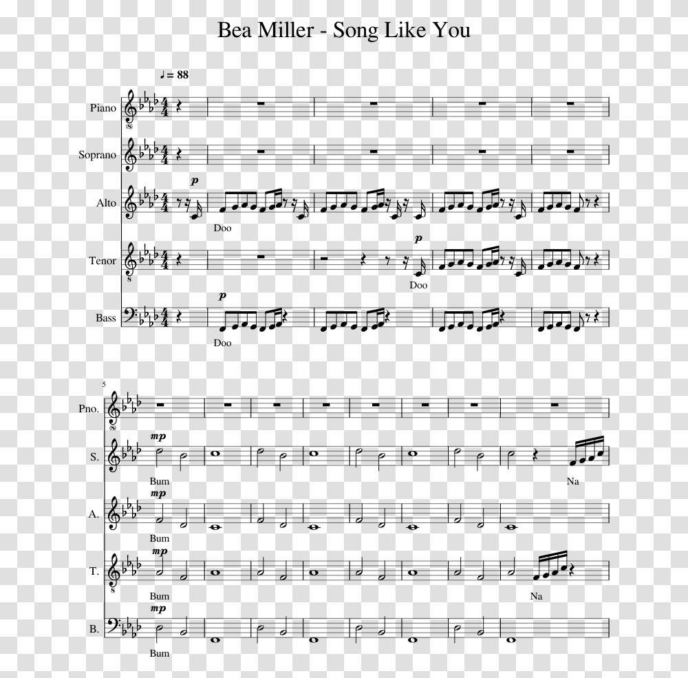 Canon In D Alto Sax Sheet Music, Gray, World Of Warcraft Transparent Png
