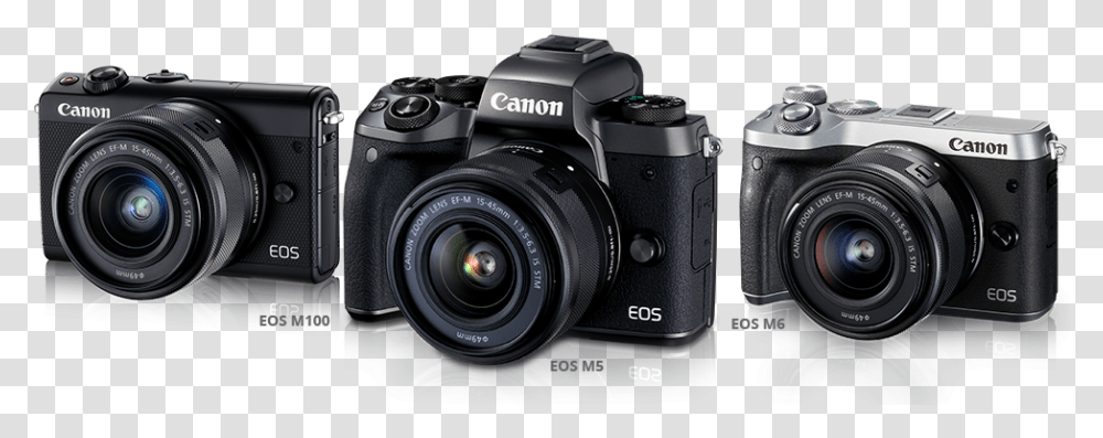 Canon Mirrorless Camera, Electronics, Digital Camera Transparent Png