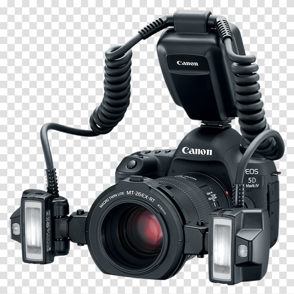 Canon Mt 26 Ex, Camera, Electronics, Video Camera, Digital Camera Transparent Png