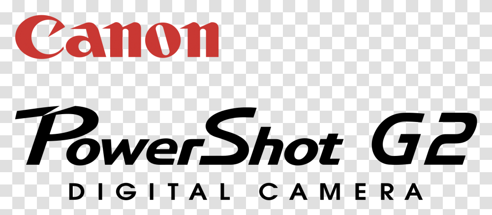 Canon Powershot G2 Logo, Trademark, Alphabet Transparent Png