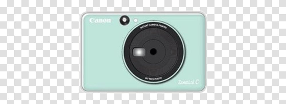 Canon Zoe Mini C Polaroid Camera Mint Green Canon Polaroid, Electronics, Digital Camera Transparent Png