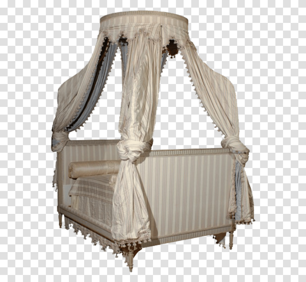 Canopy Bed Background Canopy Bed, Furniture, Cradle, Crib Transparent Png