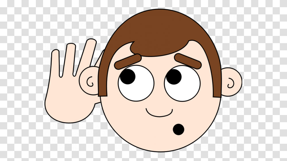 Cant Hear You Vector Clip Art Free Image, Face, Animal, Mammal Transparent Png