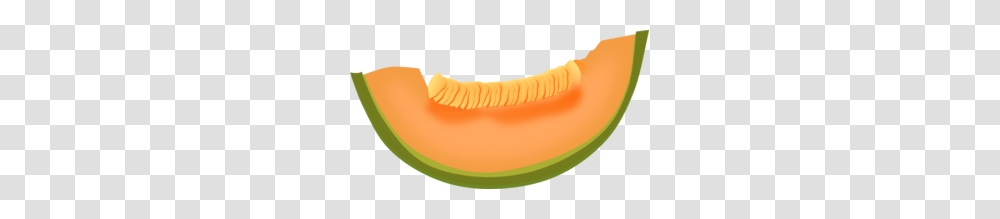 Cantaloupe Slice Clip Art, Melon, Fruit, Plant, Food Transparent Png