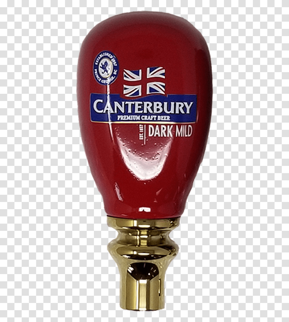 Canterbury Beer Tap Handle Red Canterbury Beer, Food, Seasoning, Syrup, Beverage Transparent Png