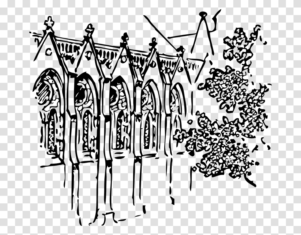 Canterbury Cathedral Clipart, Gray, World Of Warcraft Transparent Png
