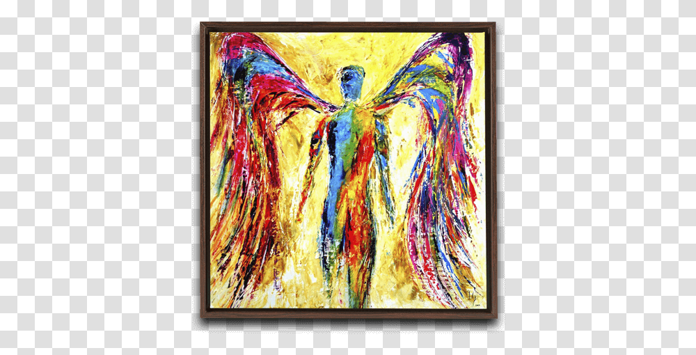 Canvas Angel Angel Paintings, Modern Art Transparent Png