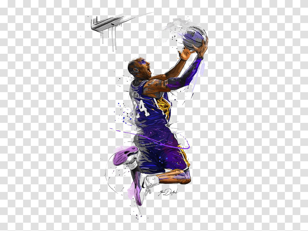 Canvas Basketball Players Lakers Angeles Los Print Kobe Bryant Art, Poster, Advertisement, Flyer, Paper Transparent Png