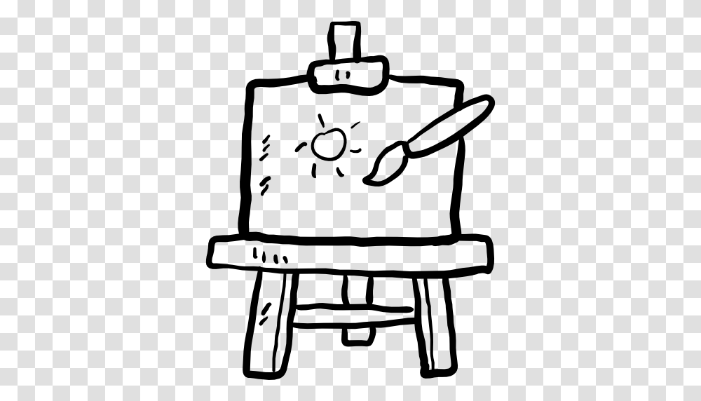 Canvas Icon, Stencil, Bow, Chair Transparent Png