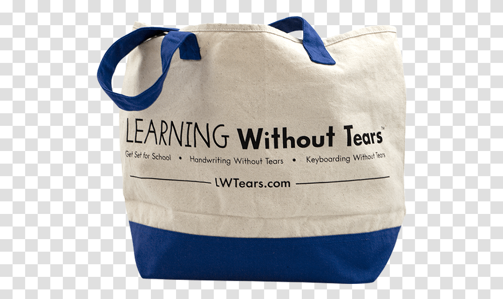 Canvas Learning Without Tears Bag Tote Bag, Diaper, Shopping Bag, Sack Transparent Png