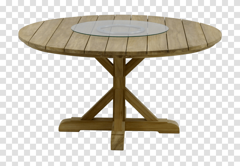 Canvas Teak Round Dining Table Ard Outdoor Toronto, Furniture, Coffee Table, Tabletop, Lamp Transparent Png