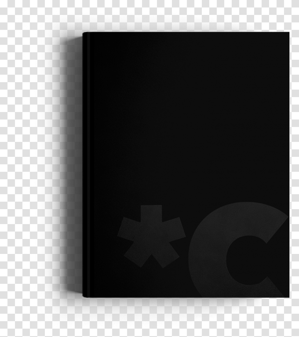 Canvast Year Planner Cover Black Foil Logo Detail Symmetry, Electronics, Screen, File Binder Transparent Png