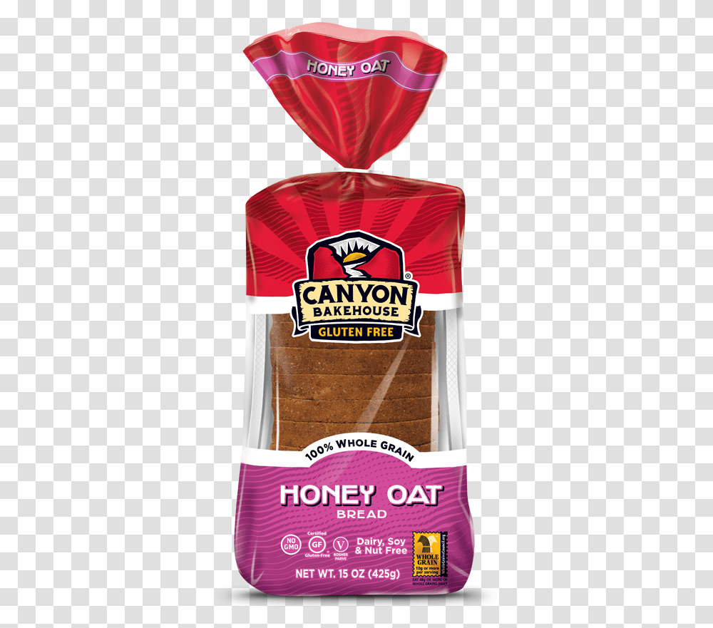 Canyon Bakehouse Gluten Free Bread, Food, Sliced, Cracker Transparent Png