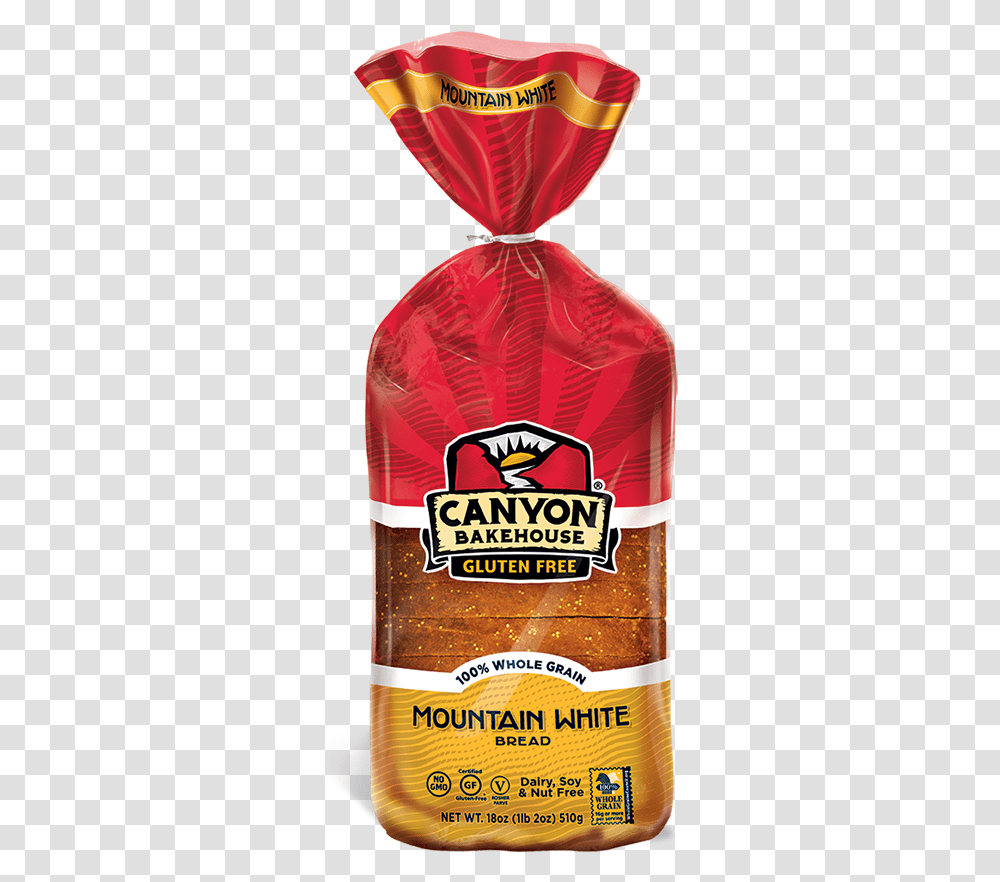 Canyon Bakehouse Mountain White BreadTitle Canyon Canyon Bakehouse Gluten Free Bread, Food, Plant, Beer, Alcohol Transparent Png