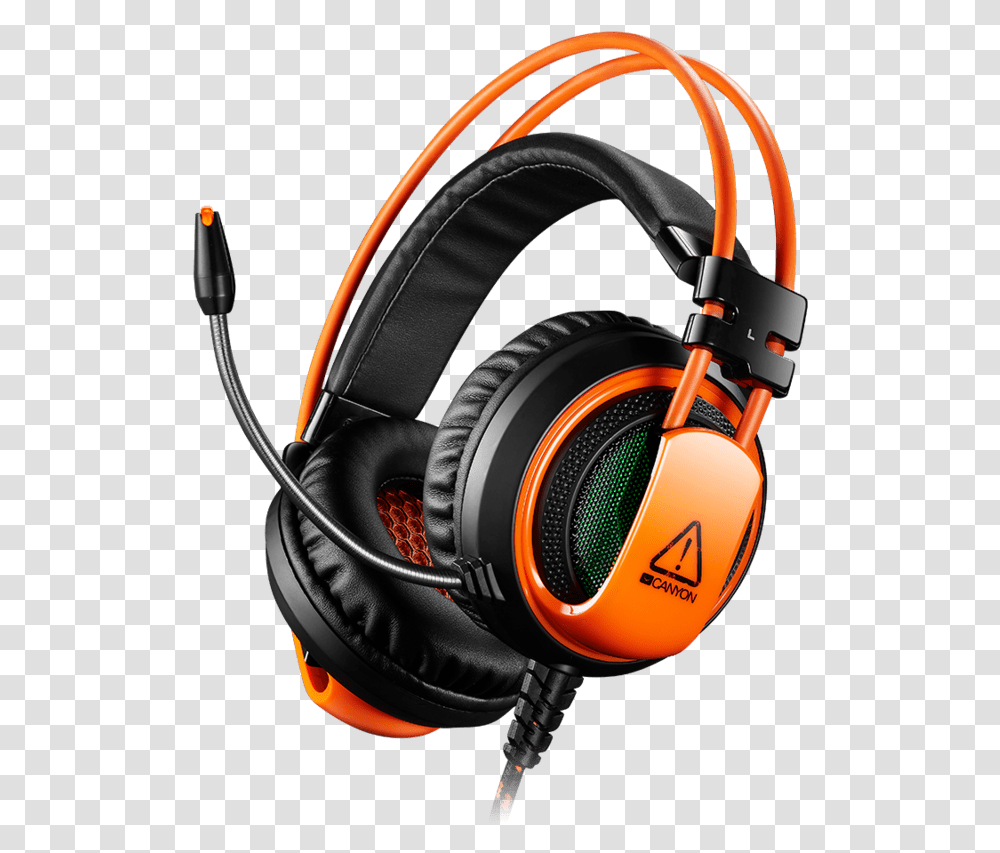 Canyon Wired Gaming Headset, Headphones, Electronics Transparent Png