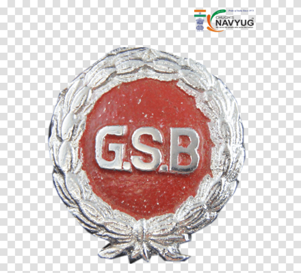 Cap Badge Gsb Security Emblem, Label, Sweets Transparent Png