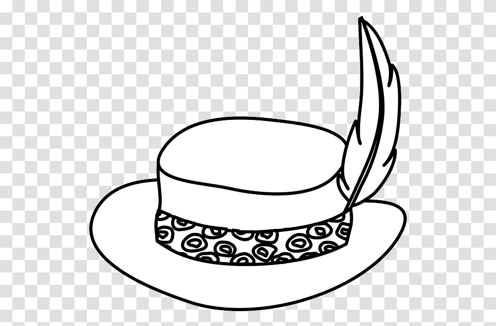 Cap Clipart Outline, Apparel, Hat, Cowboy Hat Transparent Png