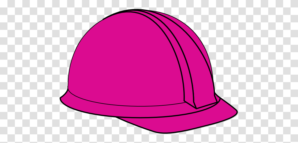 Cap Clipart Pink Hat, Apparel, Baseball Cap, Hardhat Transparent Png