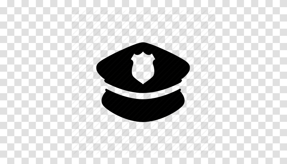 Cap Constable Cop Cops Detective Hat Police Icon, Lighting, Piano, Appliance, Kart Transparent Png