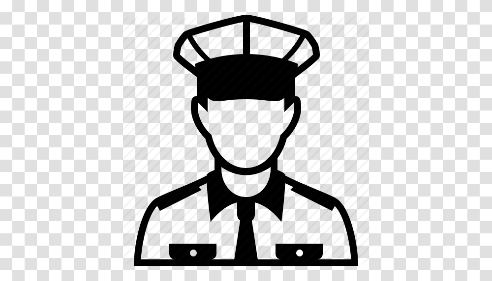 Cap Cop Fireman Guard Police Officer Policeman Sheriff Icon, Piano, Leisure Activities, Musical Instrument, Jar Transparent Png