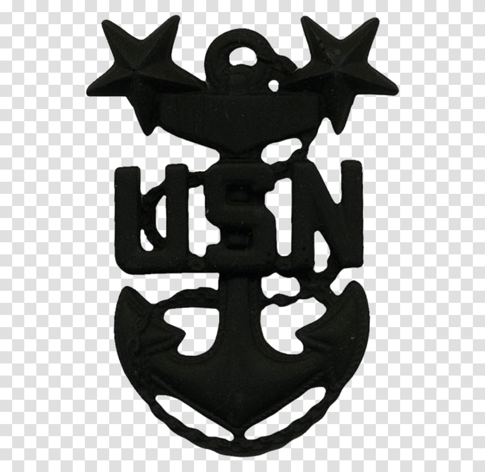 Cap Device Of A United States Navy Master Chief Petty Officer, Emblem, Tool Transparent Png