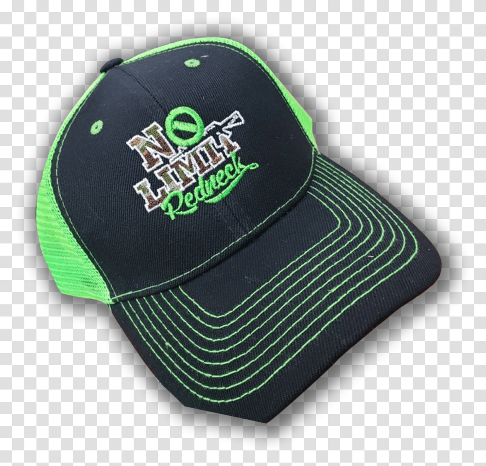 Cap No Limit Redneck Green Black Baseball Cap, Apparel, Hat Transparent Png
