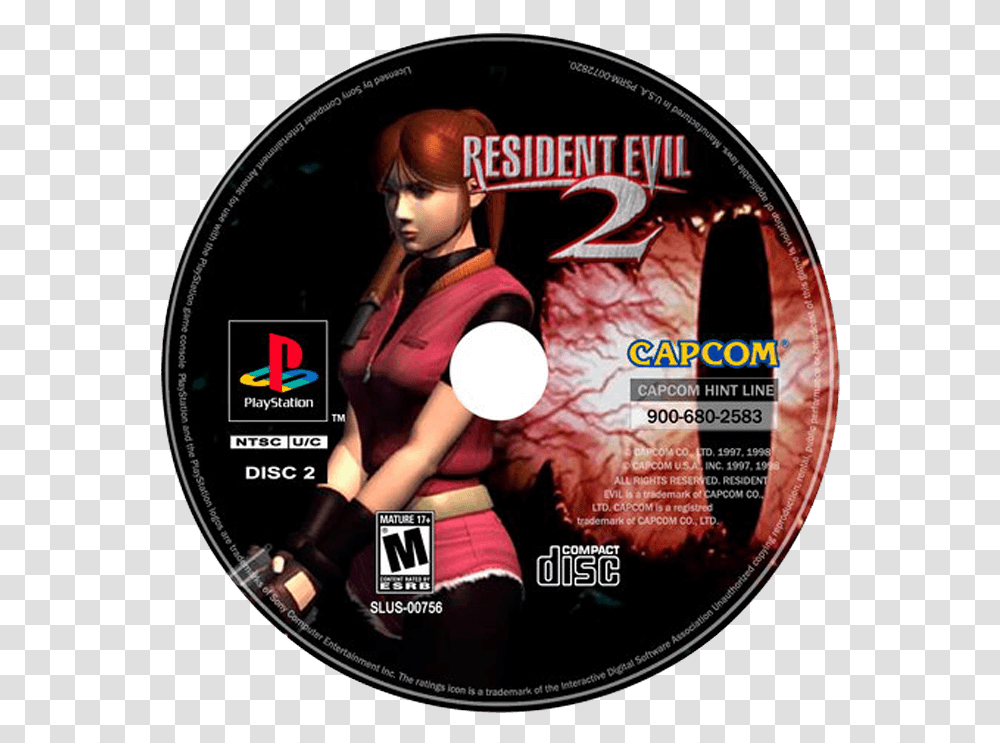 Capcom May Introduce More Cloud Based Games In Japan After Covers Resident Evil 2 Leon Psx, Person, Human, Disk, Dvd Transparent Png