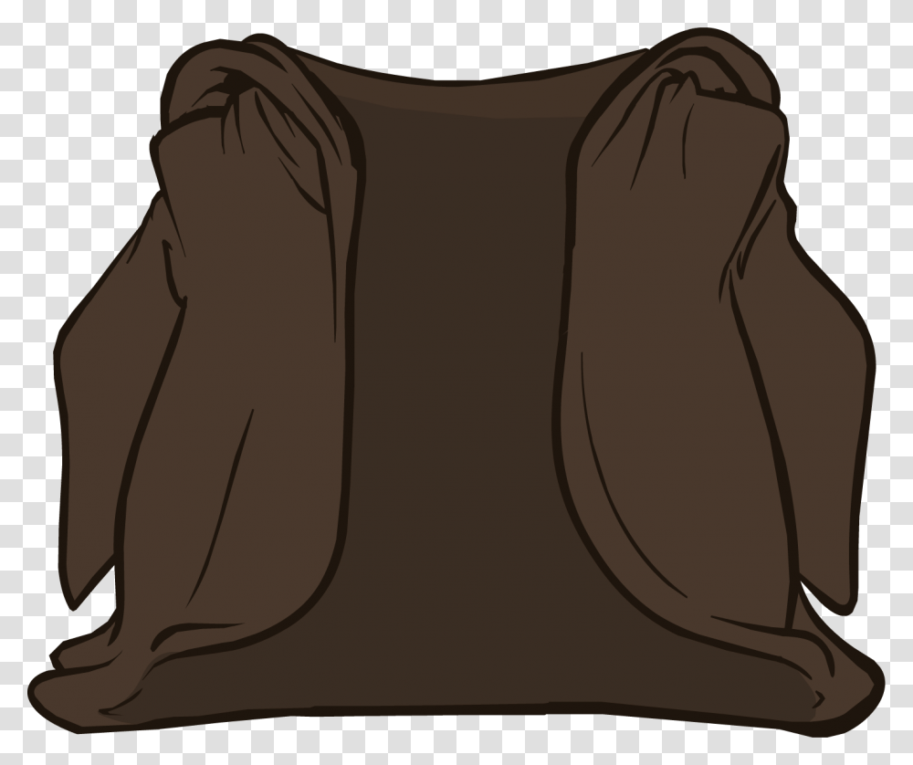 Cape Clipart Robe Club Penguin Cloak, Pillow, Cushion, Sack, Bag Transparent Png