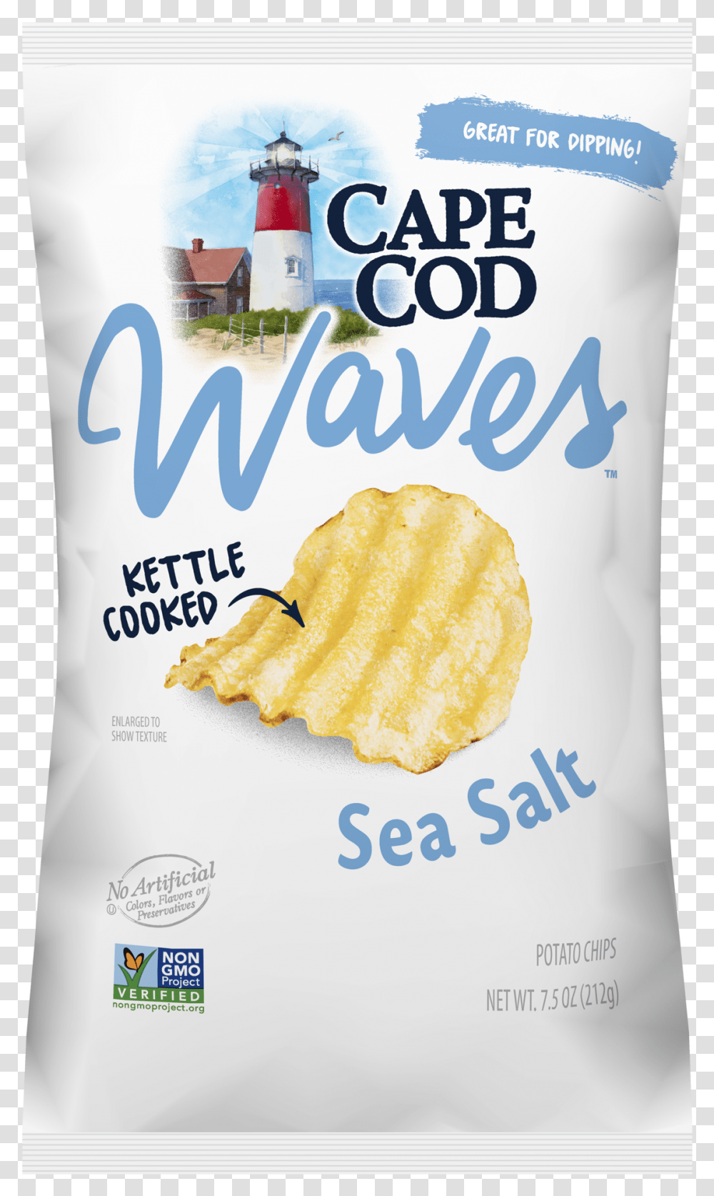 Cape Cod Waves Chips, Plant, Food, Bread, Fruit Transparent Png
