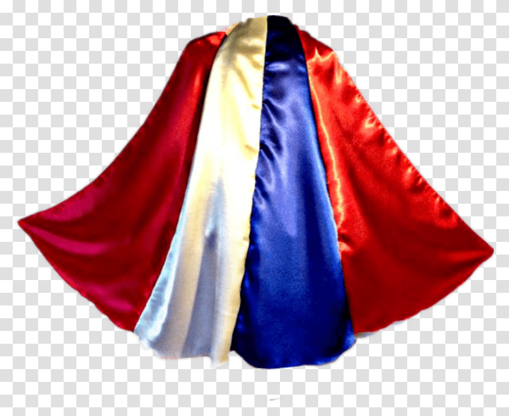 Cape Wonderwoman Merica Superhero Redwhiteandblue Silk, Apparel, Fashion, Cloak Transparent Png