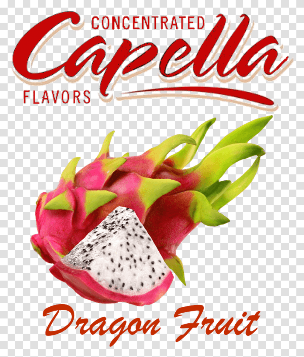 Capella Dragon Fruit Capella Berry Blend, Text, Rose, Flower, Plant Transparent Png